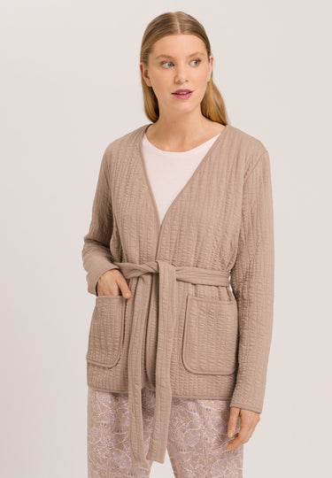 77538 Sleep And Lounge Jacket - 2819 Mocha
